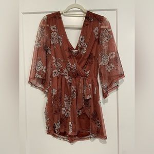 Floral Romper